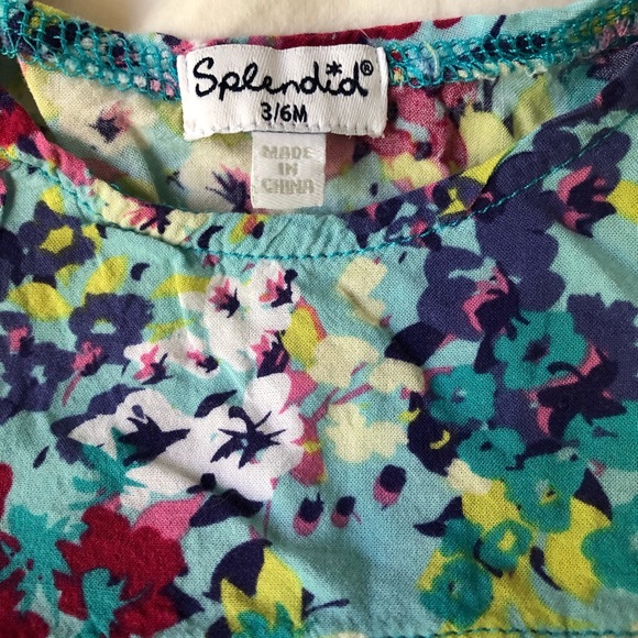Spendid Baby Floral Romper - Picture 5 of 6
